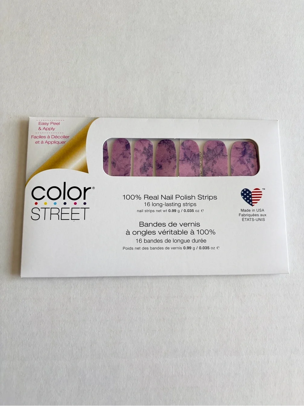 *Retired* Color Street: Out of Quartz | Purple Amethyst Glitter Jewel Stone